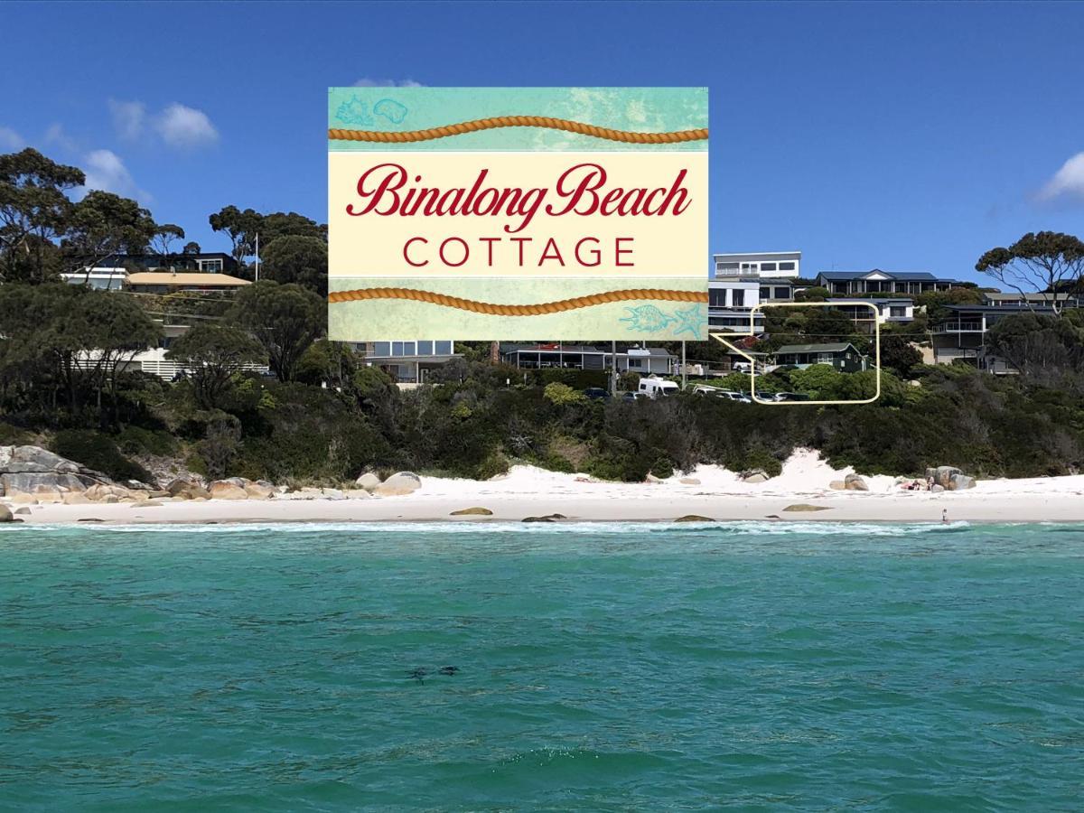 Binalong Beach Cottage Beachfront At Bay Of Fires Next To Restaurant Binalong Bay Екстер'єр фото