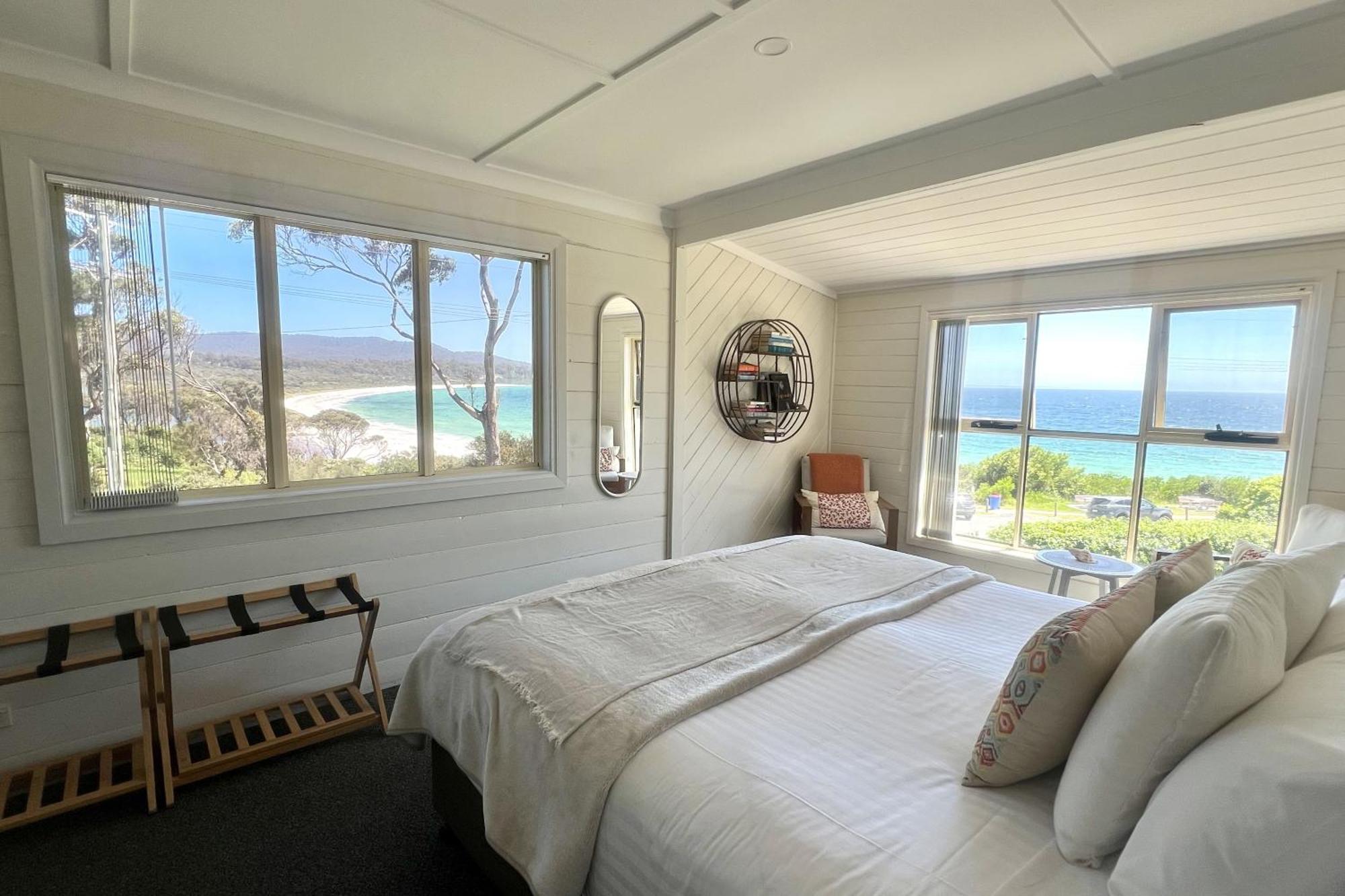 Binalong Beach Cottage Beachfront At Bay Of Fires Next To Restaurant Binalong Bay Екстер'єр фото
